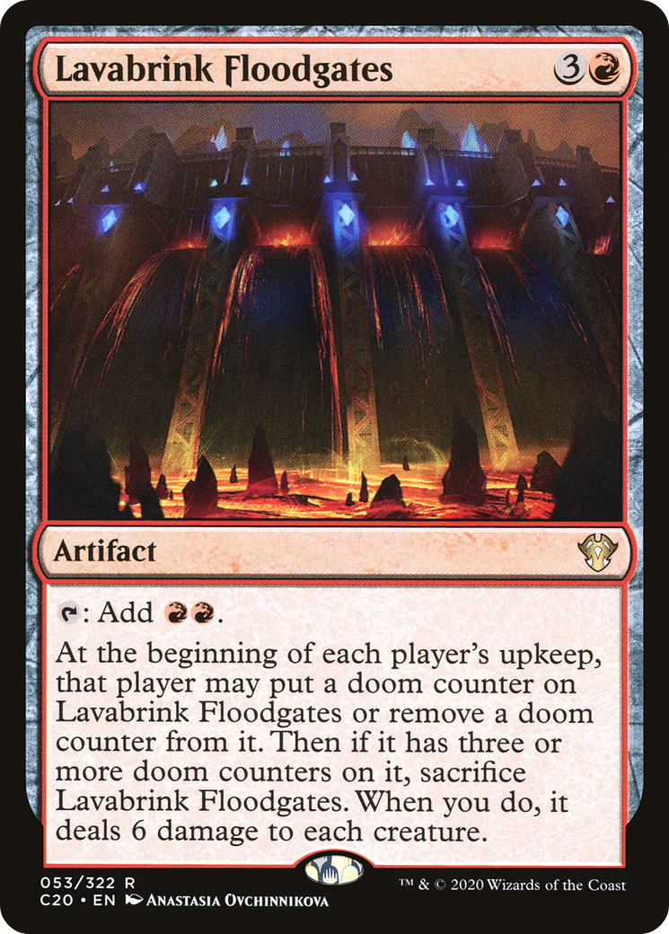 Image of Lavabrink Floodgates (C20-053) - Commander 2020