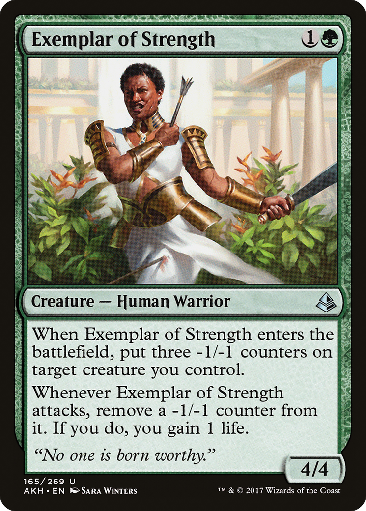 Image of Exemplar of Strength (AKH-165) - Amonkhet
