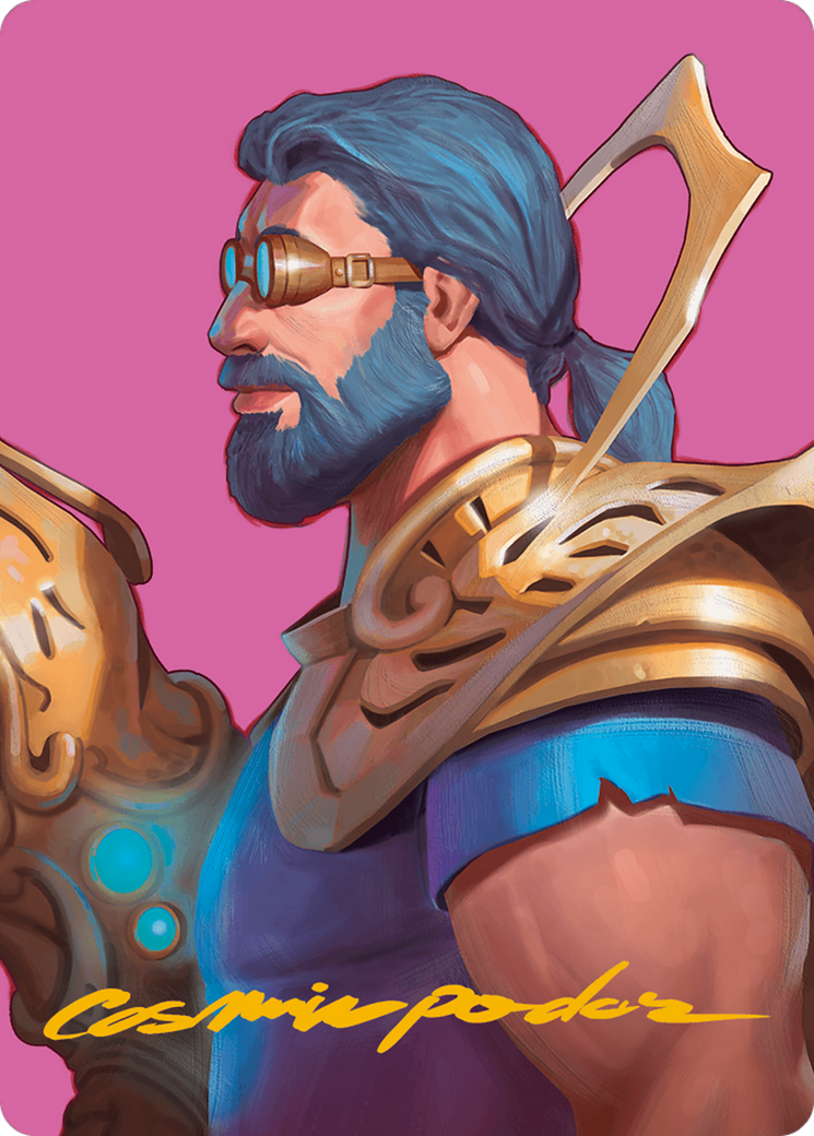 Image of Satya, Aetherflux Genius // Satya, Aetherflux Genius (AMH3-026) - Modern Horizons 3 Art Series (Borderless)