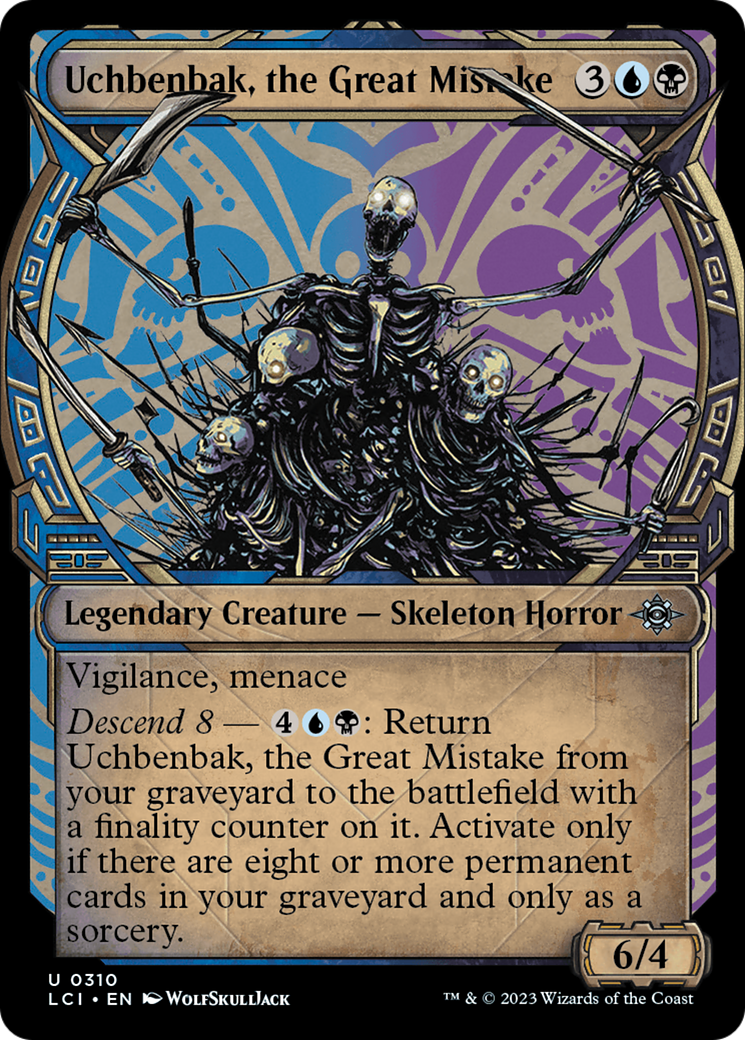 Image of Uchbenbak, the Great Mistake (Showcase) (LCI-310) - The Lost Caverns of Ixalan: (Showcase)