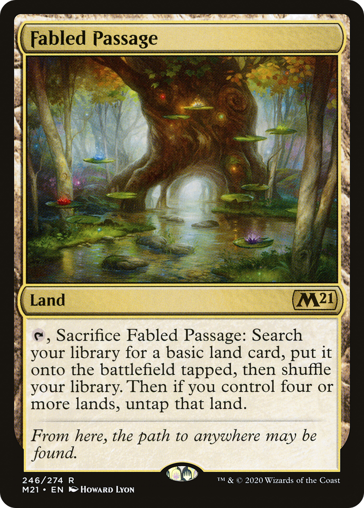 Image of Fabled Passage (M21-246) - Core Set 2021 Foil