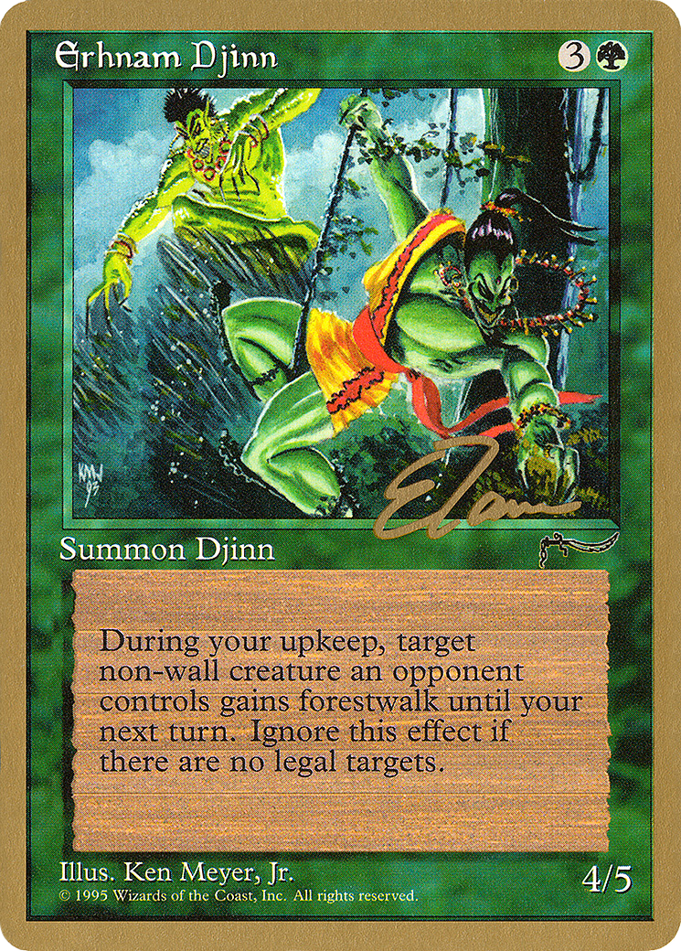 Image of Erhnam Djinn - 1996 Eric Tam (ARN) (WCD-) - Pro Tour Collector Set