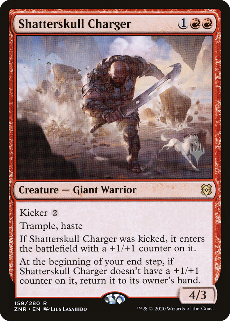 Image of Shatterskull Charger (PPZNR-159) - Zendikar Rising Promos