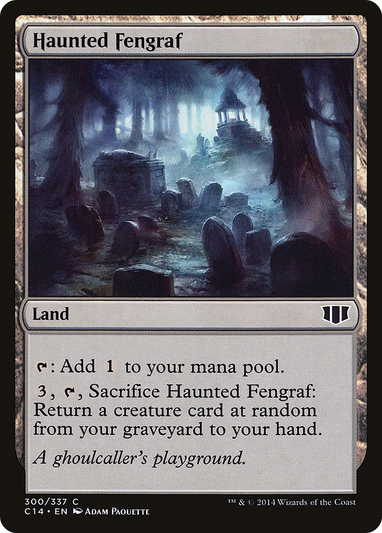Image of Haunted Fengraf (C14-300) - Commander 2014