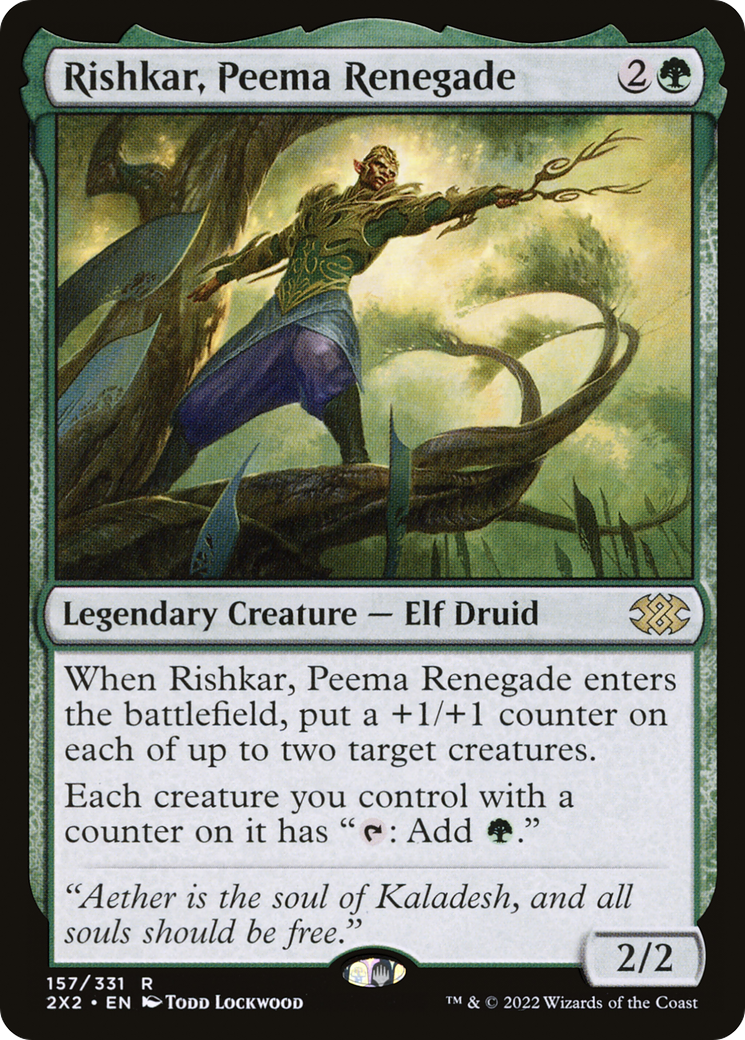 Image of Rishkar, Peema Renegade (2X2-157) - Double Masters 2022