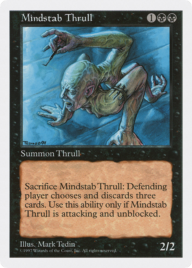 Image of Mindstab Thrull (5ED-178) - Fifth Edition