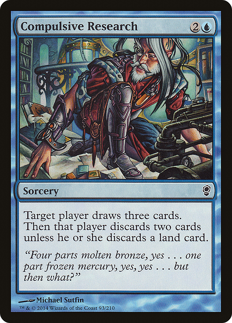 Image of Compulsive Research (CNS-093) - Conspiracy Foil
