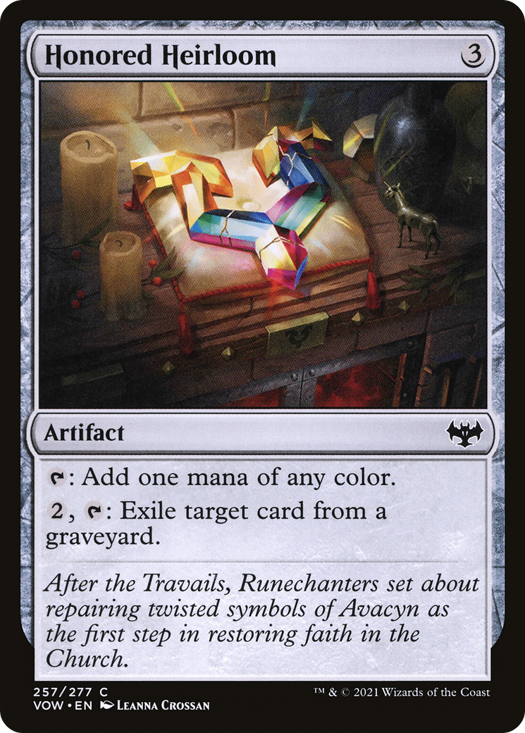 Image of Honored Heirloom (VOW-257) - Innistrad: Crimson Vow