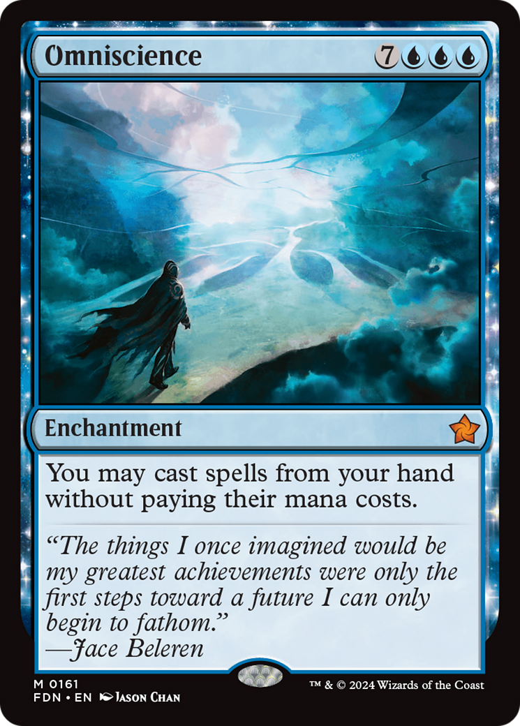 Image of Omniscience (FDN-161) - Foundations: (enchantment)