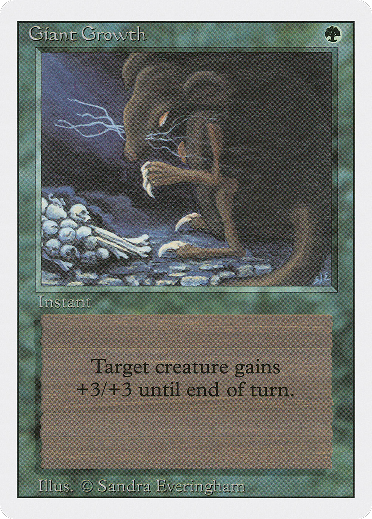 Image of Giant Growth (3ED-) - Revised Edition