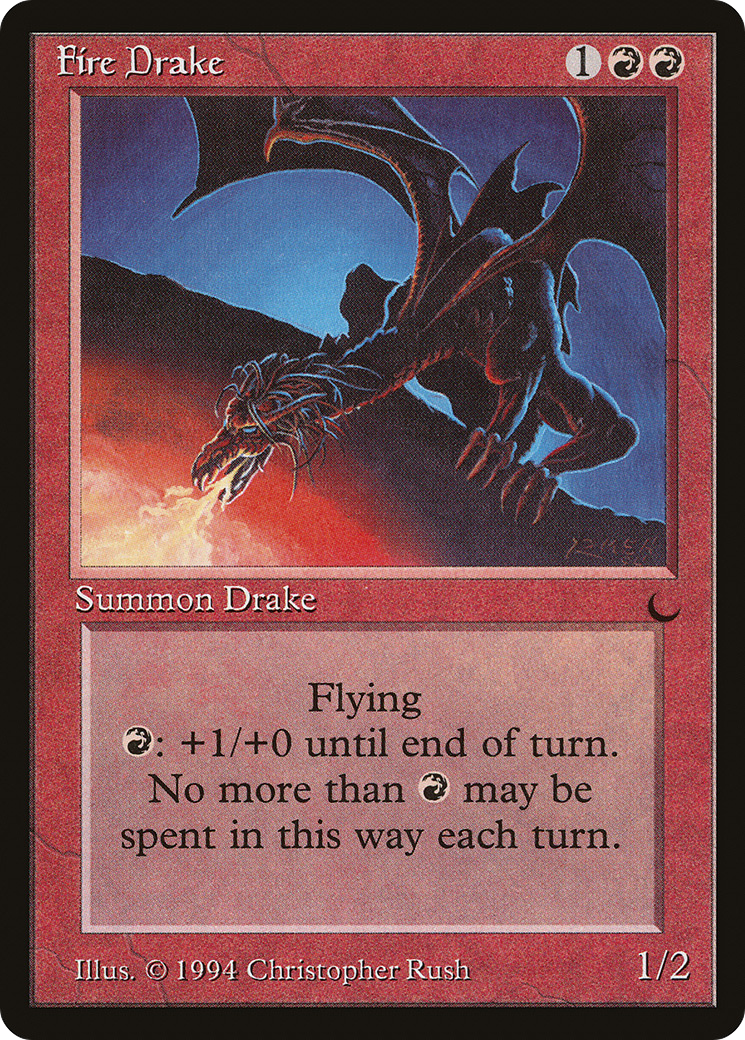 Image of Fire Drake (DRK-) - The Dark