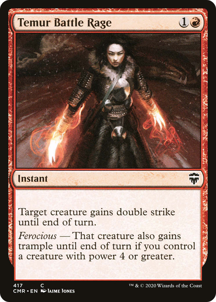 Image of Temur Battle Rage (CMR-417) - Commander Legends