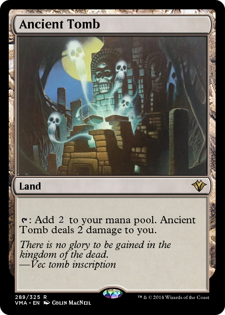 Image of Ancient Tomb (VMA-289) - Vintage Masters Foil