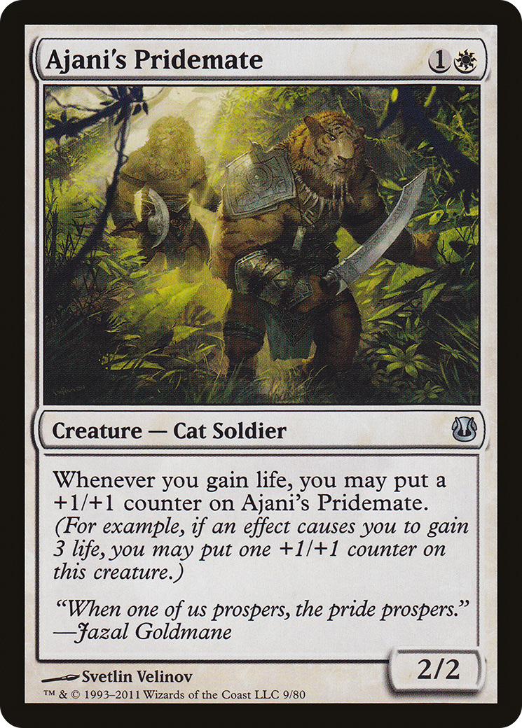 Image of Ajani's Pridemate (DDH-009) - Duel Decks: Ajani vs. Nicol Bolas