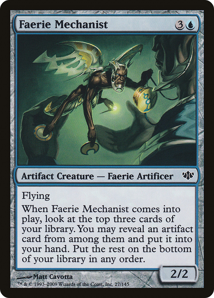 Image of Faerie Mechanist (CON-027) - Conflux Foil