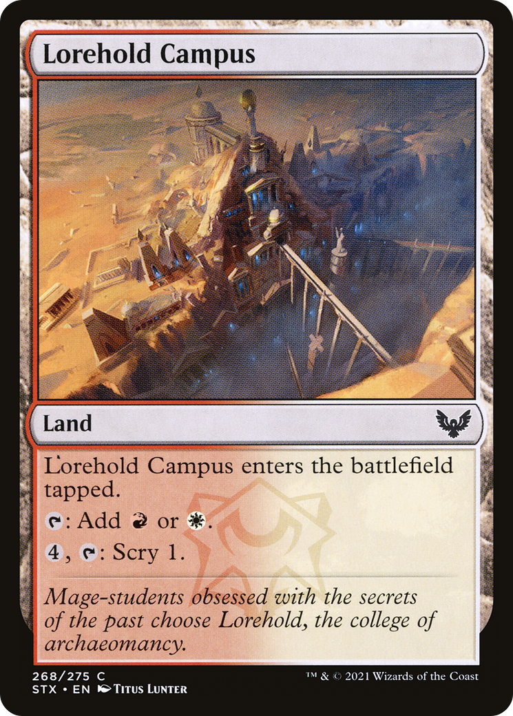 Image of Lorehold Campus (STX-268) - Strixhaven: School of Mages Foil