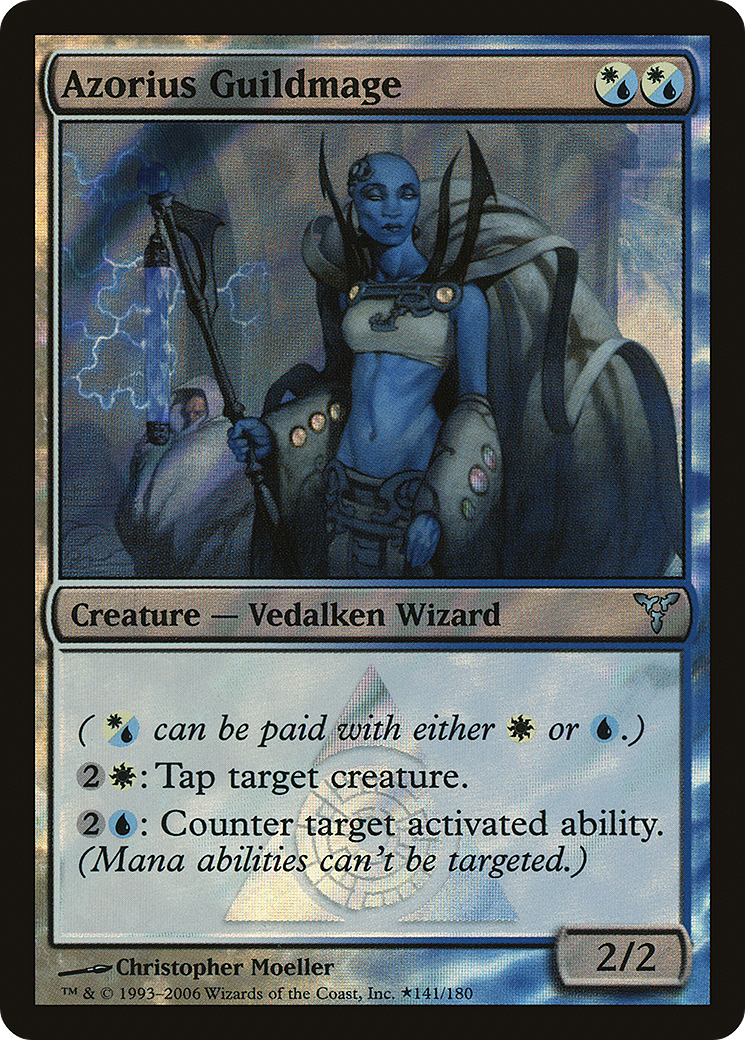 Image of Azorius Guildmage (LARP-141) - Dissension Promos Foil