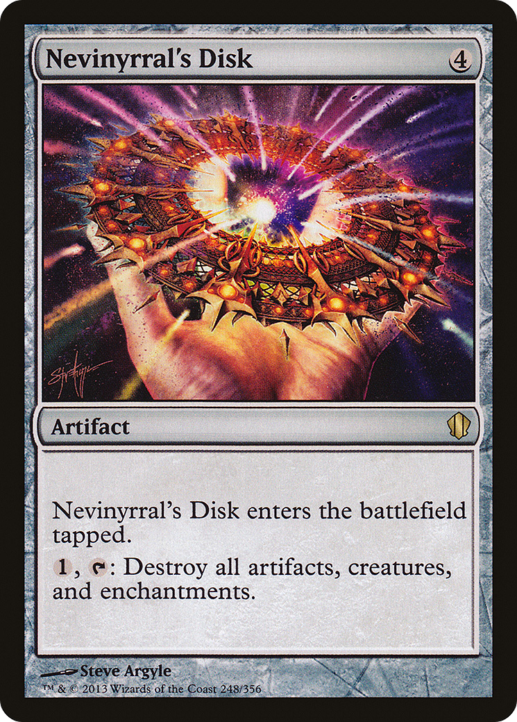 Image of Nevinyrral's Disk (C13-248) - Commander 2013