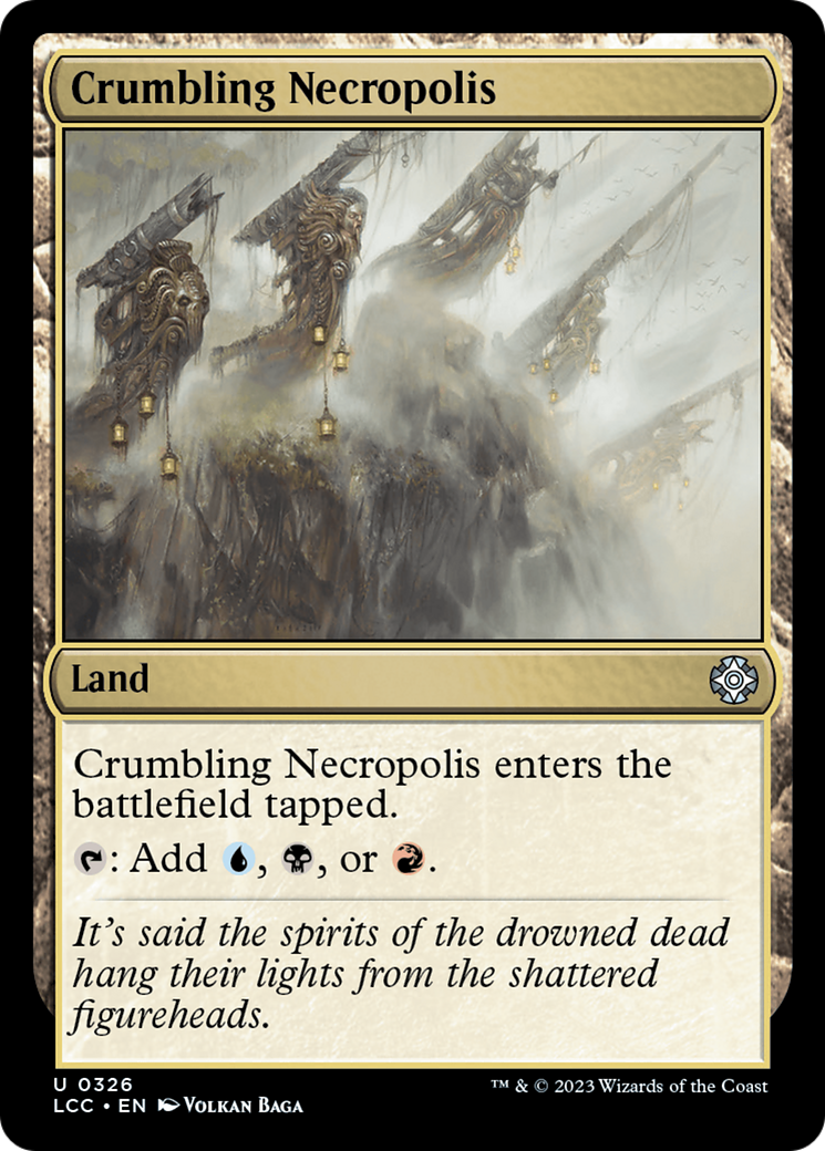 Image of Crumbling Necropolis (LCC-326) - The Lost Caverns of Ixalan Commander
