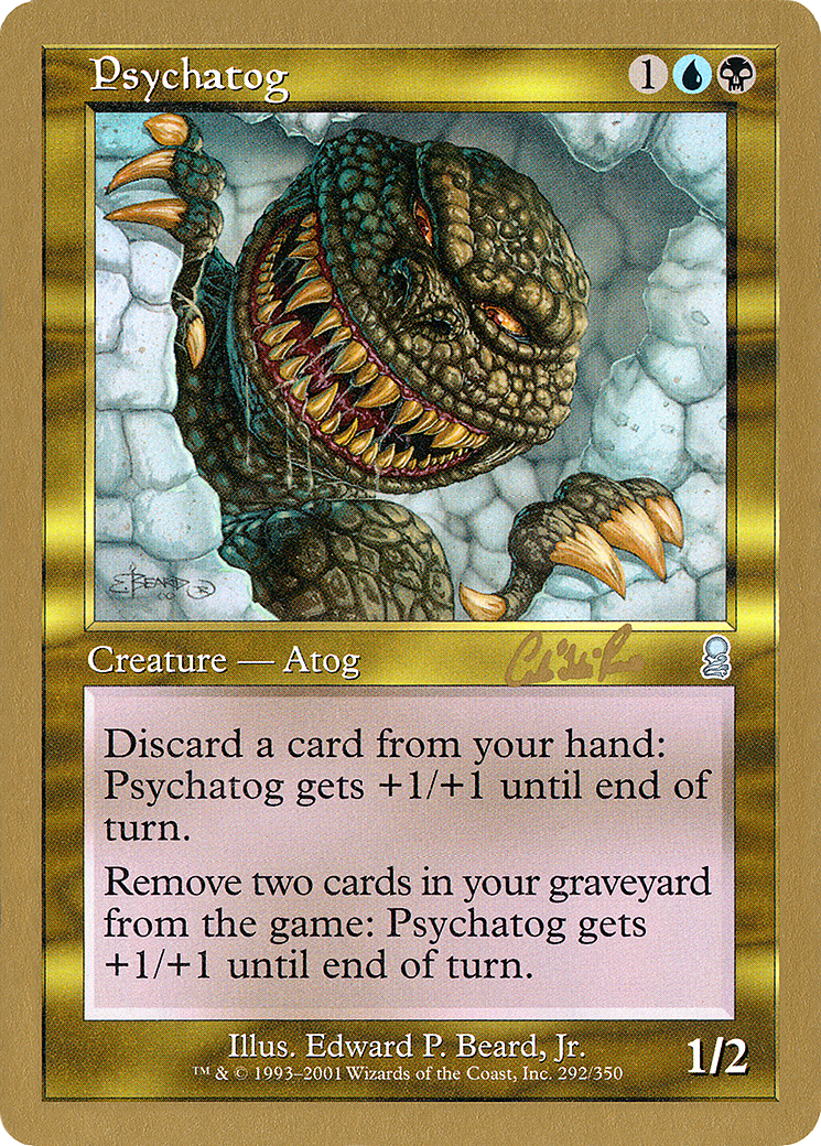 Image of Psychatog - 2002 Carlos Romao (ODY) (WCD-) - World Championship Decks 2002