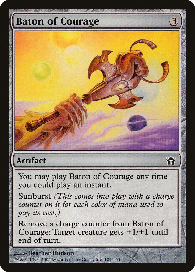 Image of Baton of Courage (5DN-105) - Fifth Dawn