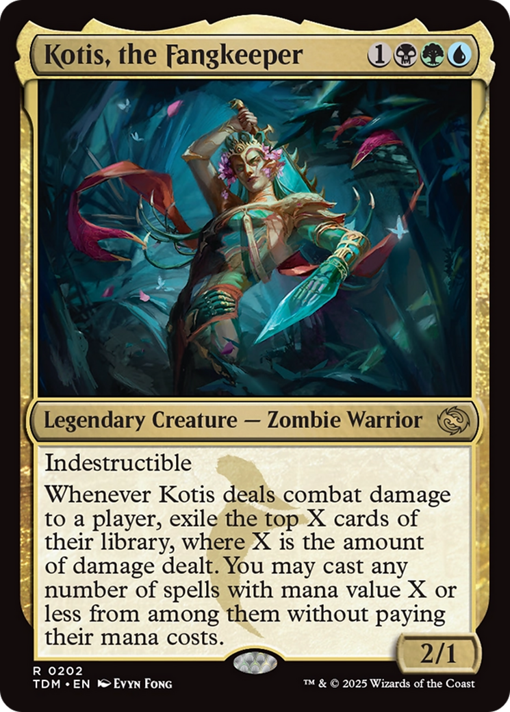 Image of Kotis, the Fangkeeper (TDM-202) - Tarkir: Dragonstorm