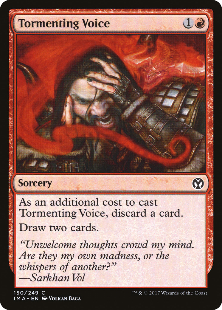 Image of Tormenting Voice (IMA-150) - Iconic Masters Foil
