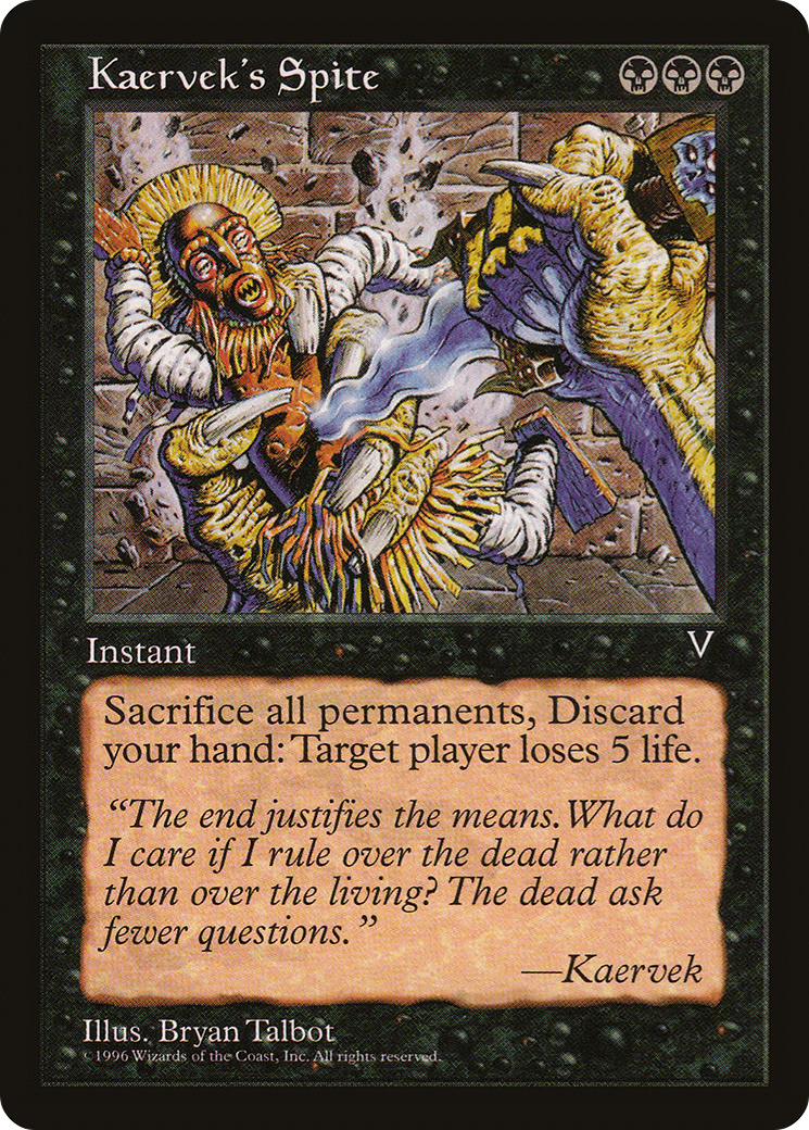 Image of Kaervek's Spite (VIS-) - Visions