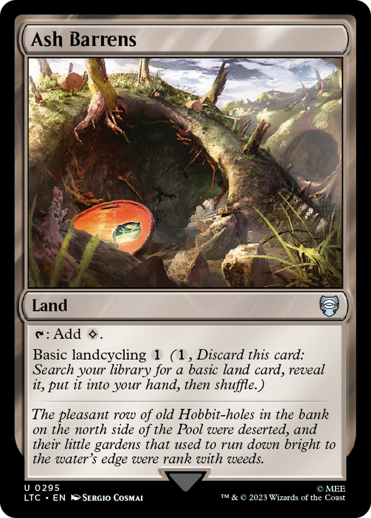 Image of Ash Barrens (LTC-295) - Tales of Middle-earth Commander