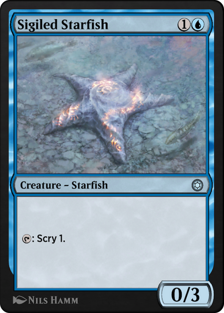Image of Sigiled Starfish (HBG-913) - Alchemy Horizons: Baldur's Gate