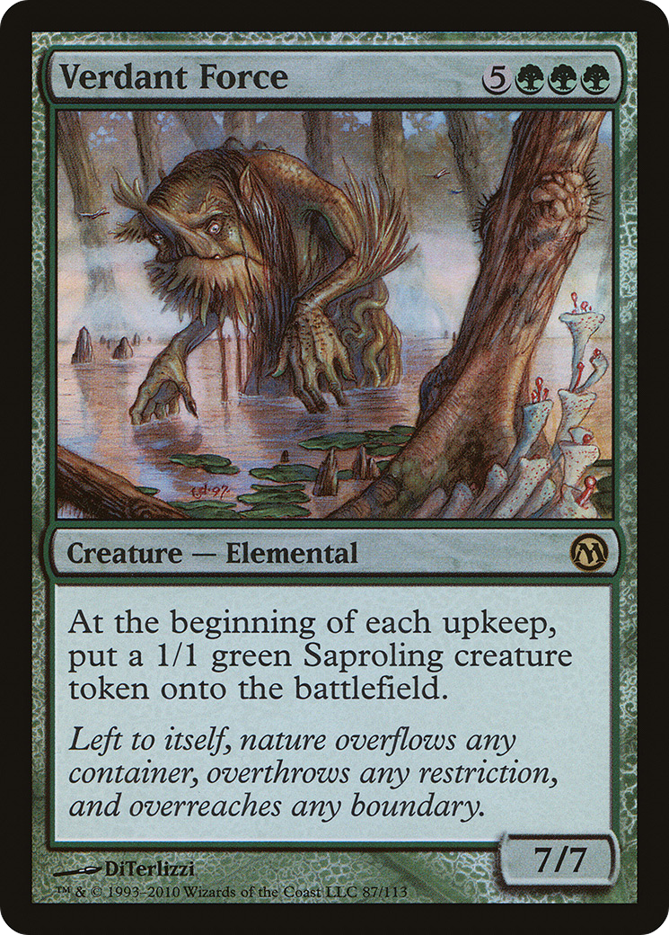 Image of Verdant Force (DPA-087) - Duels of the Planeswalkers Foil