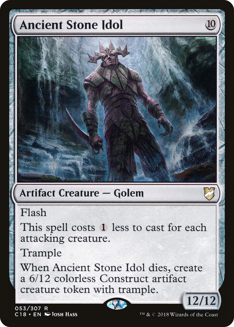 Image of Ancient Stone Idol (C18-053) - Commander 2018