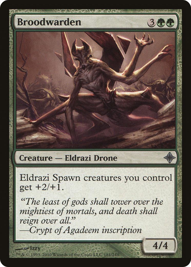Image of Broodwarden (ROE-181) - Rise of the Eldrazi Foil