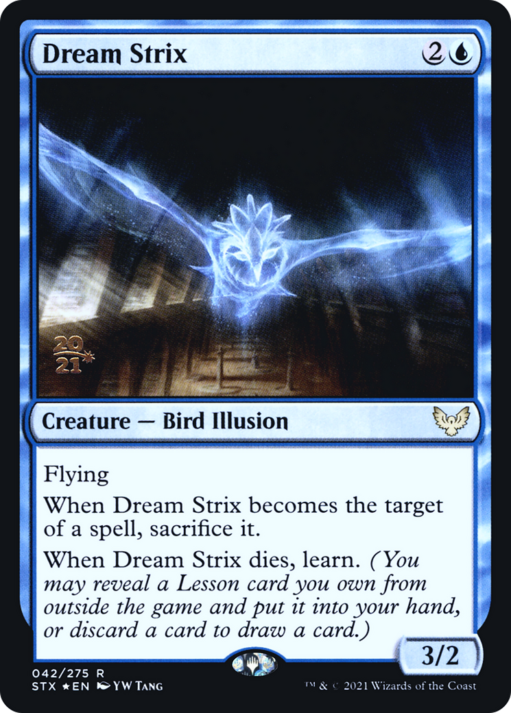 Image of Dream Strix (PRE-42S) - Strixhaven: School of Mages Promos Foil