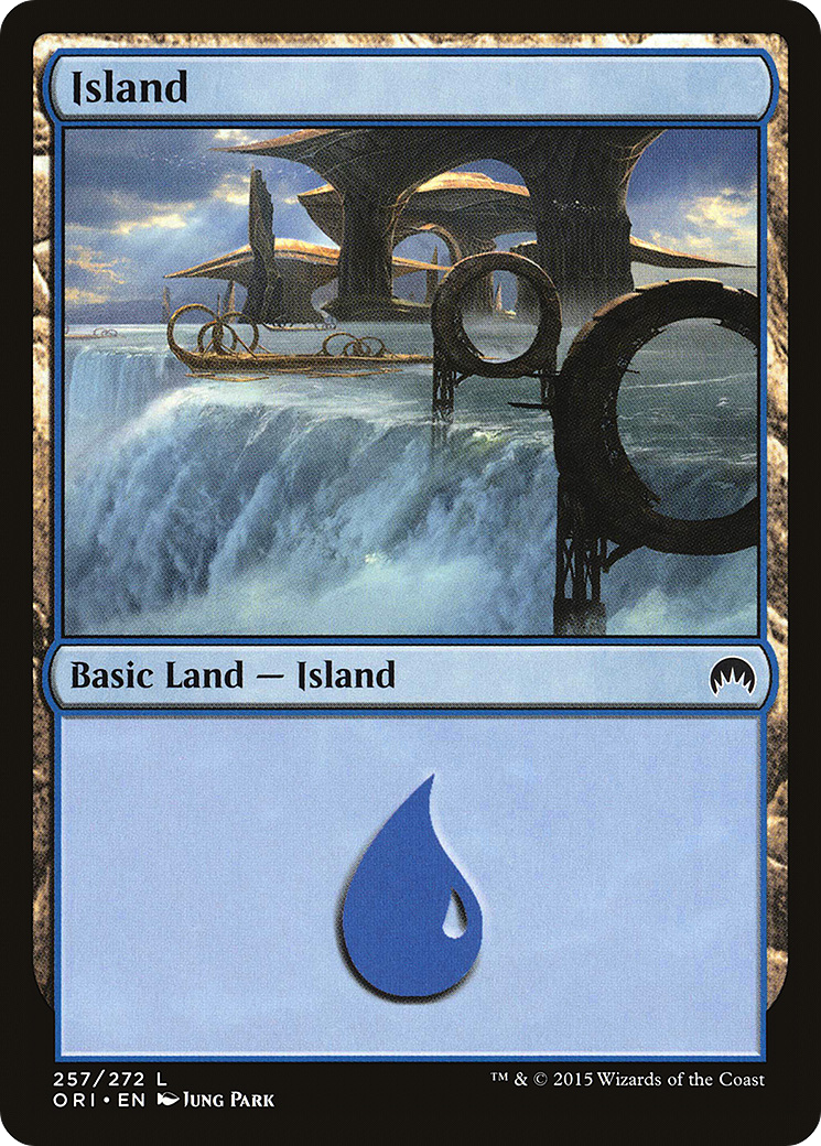 Image of Island (257) (ORI-257) - Magic Origins