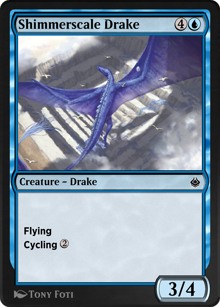 Image of Shimmerscale Drake (AKR-078) - Amonkhet Remastered