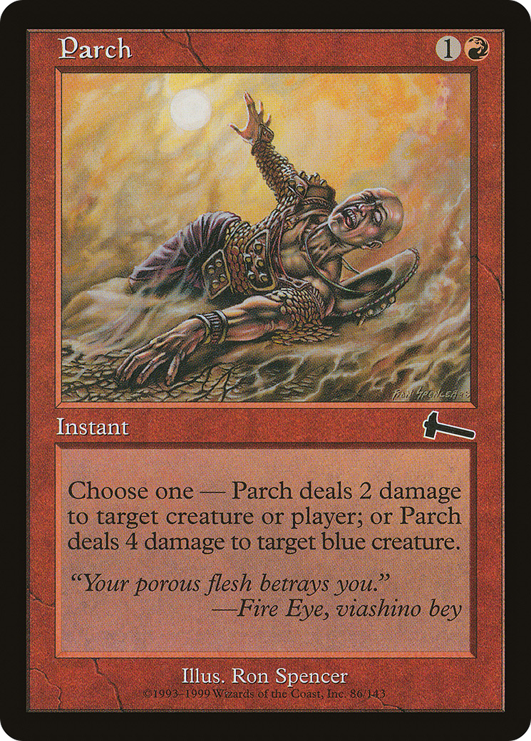 Image of Parch (ULG-086) - Urza's Legacy