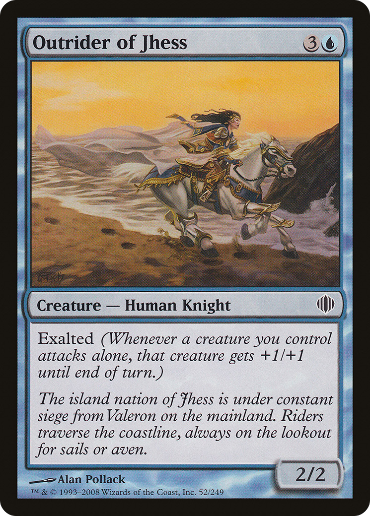 Image of Outrider of Jhess (ALA-052) - Shards of Alara Foil