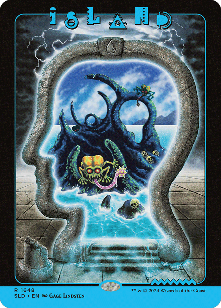 Image of Island (SLD-1648) - Secret Lair Drop Foil