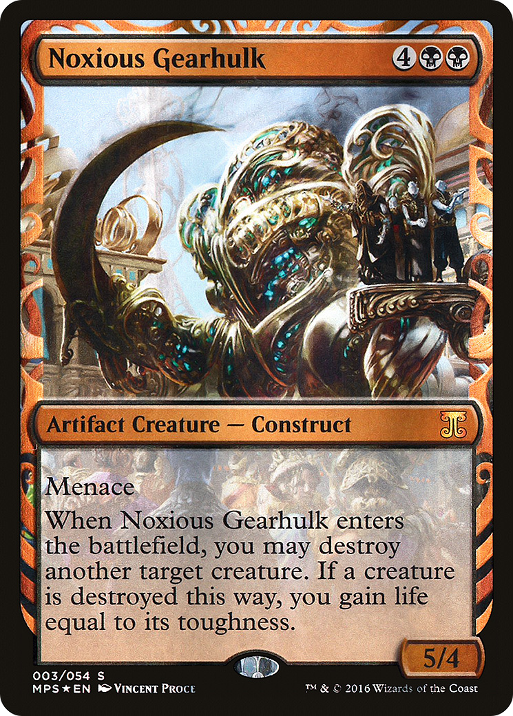 Image of Noxious Gearhulk (MPS-003) - Kaladesh Inventions Foil