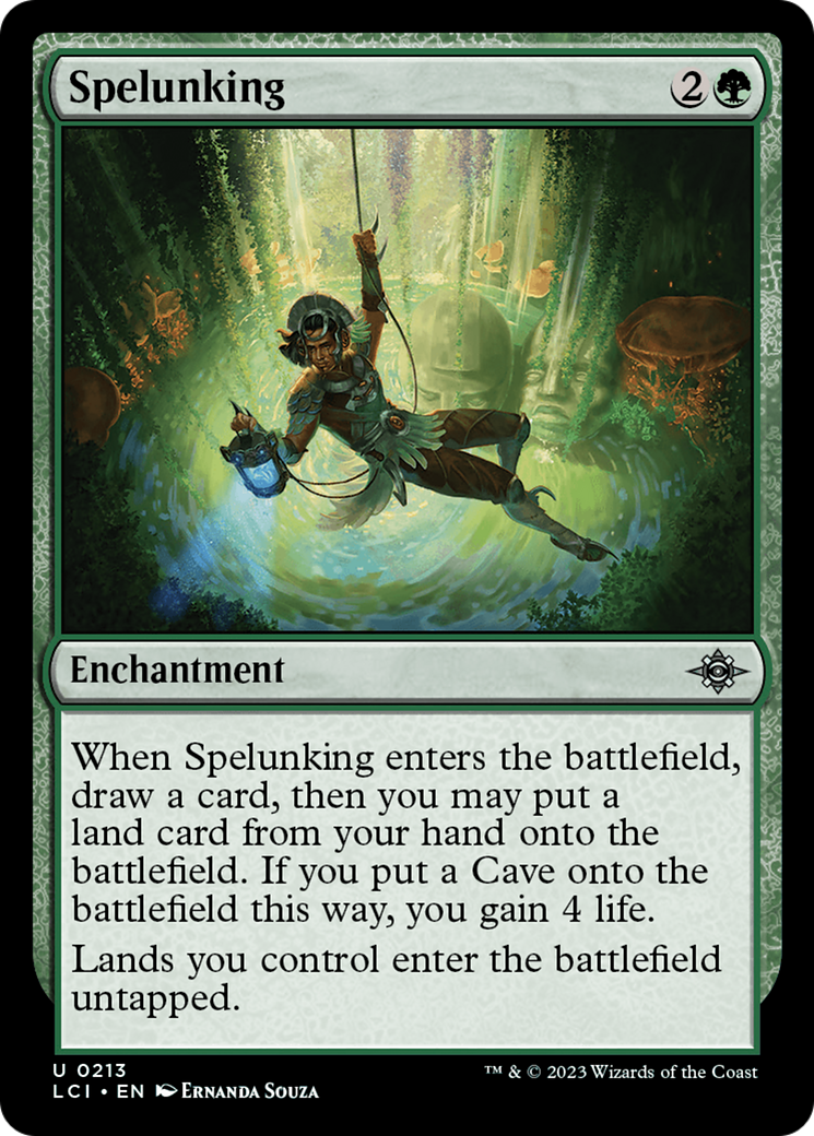 Image of Spelunking (LCI-213) - The Lost Caverns of Ixalan Foil