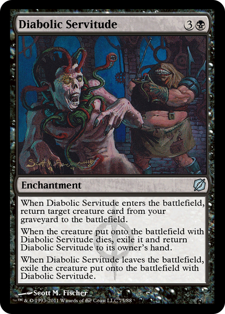 Image of Diabolic Servitude (TD2-075) - Duel Decks: Mirrodin Pure vs. New Phyrexia
