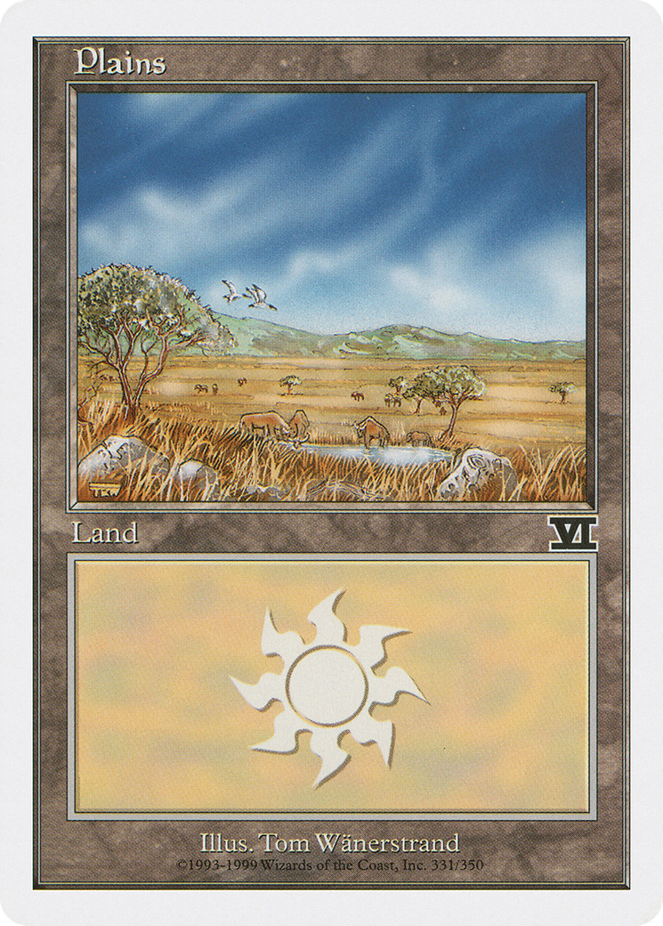 Image of Plains (331) (6ED-331) - Classic Sixth Edition