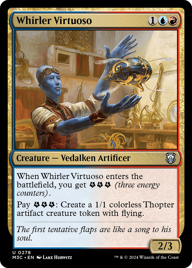 Image of Whirler Virtuoso (M3C-278) - Modern Horizons 3 Commander