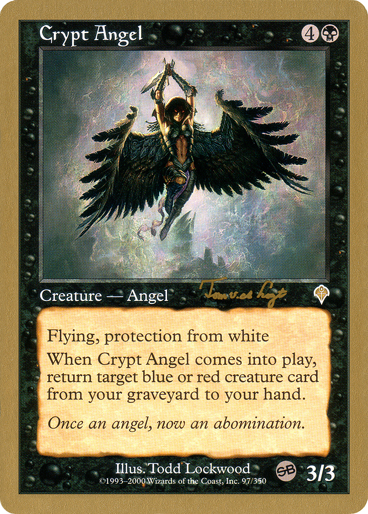 Image of Crypt Angel - 2001 Tom van de Logt (INV) (SB) (WCD-) - World Championship Decks 2001