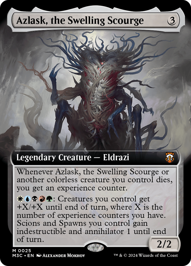 Image of Azlask, the Swelling Scourge (Extended Art) (M3C-025) - Modern Horizons 3 Commander: (Extended Art) Foil