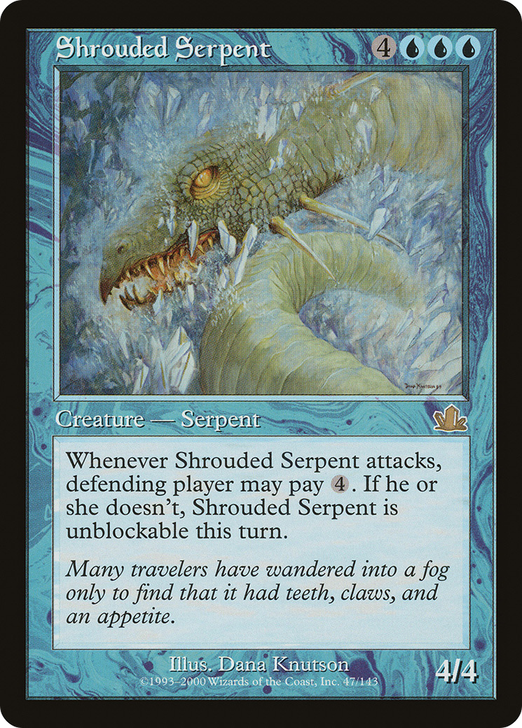 Image of Shrouded Serpent (PCY-047) - Prophecy