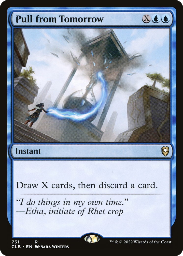Image of Pull from Tomorrow (CLB-731) - Commander Legends: Battle for Baldur's Gate