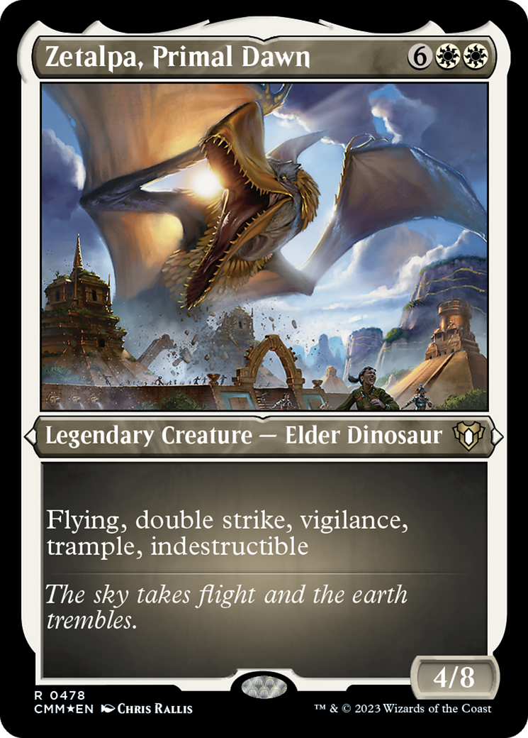 Image of Zetalpa, Primal Dawn (CMM-478) - Commander Masters Etched Foil