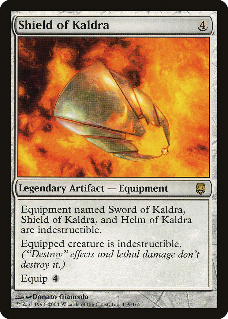 Image of Shield of Kaldra (DST-139) - Darksteel